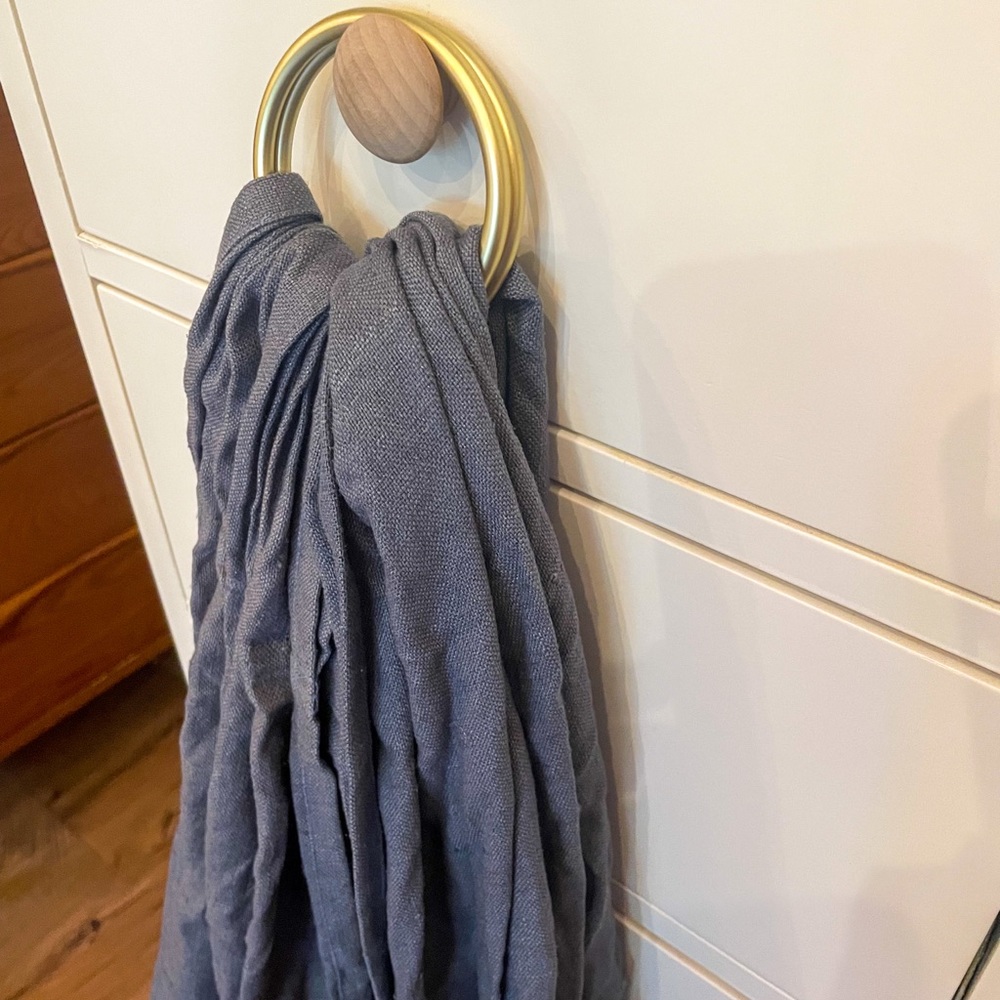 Sakura Bloom - Ring Sling in Shale